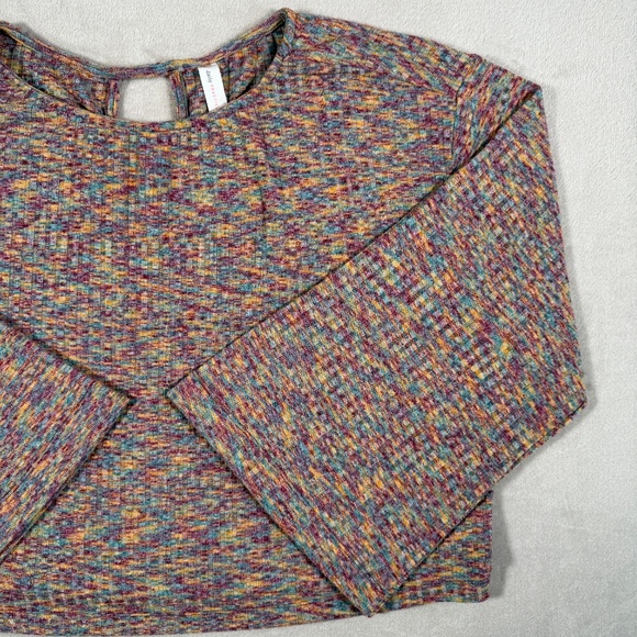 Daily Practice Anthropologie Sweater Womens Large Space Dyed Flouncy Pullover - Picture 5 of 16
